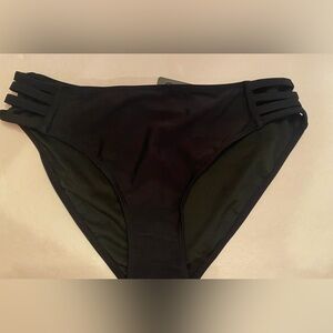 Zmart Women’s Bikini‎ Swim Bottom Black Size Medium NWT